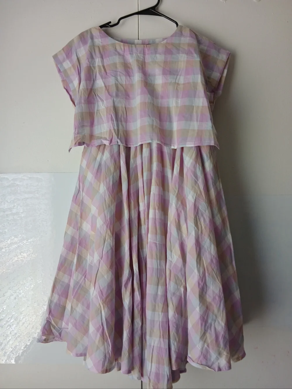 MABLE Pastel Plaid - Two-Piece Set Size S - Picture 2 of 5
